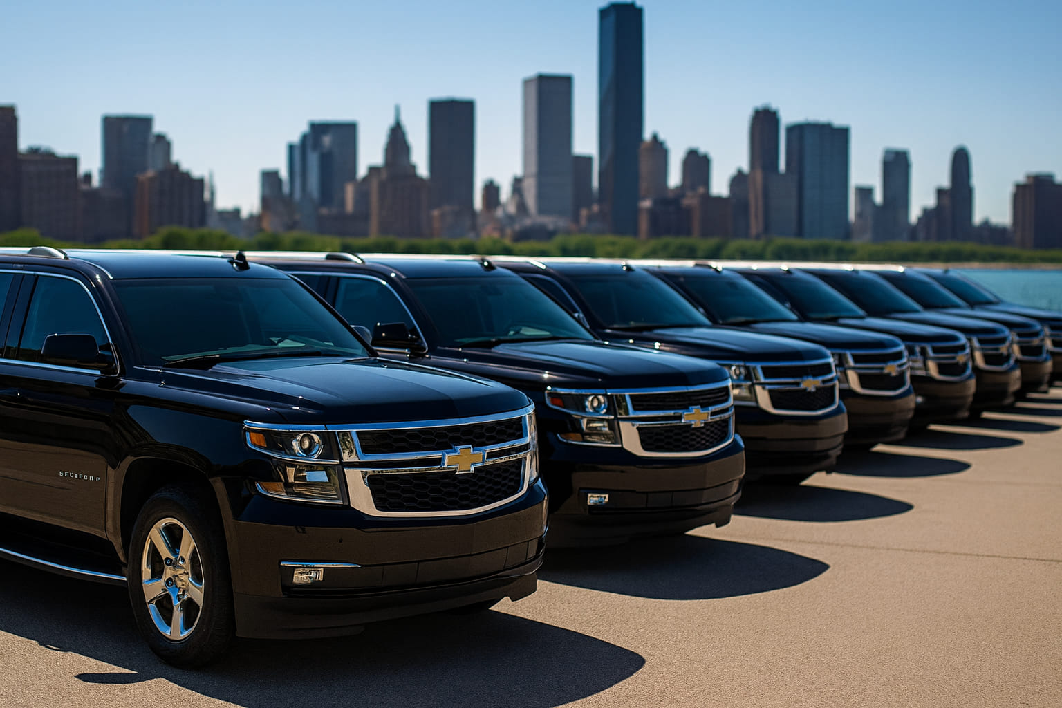Clean SUV fleet